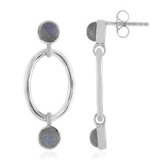 Orecchini in argento con Labradorite