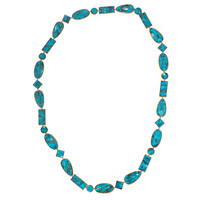 Collana con Turchese Ramato Blu (Dallas Prince Designs)