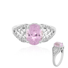 Anello in argento con Kunzite