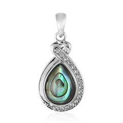 Ciondolo in argento con Conchiglia Abalone (Art of Nature)