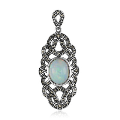 Ciondolo in argento con Opale di Welo (Annette classic)