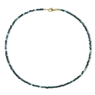 Collana in argento con Indicolite