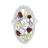 Anello in argento con Ametista