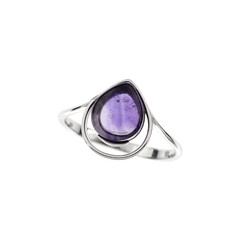 Anello in argento con Ametista