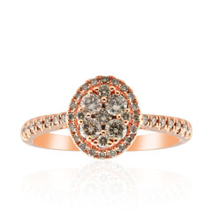 Anello in oro con Diamante Rose de France SI1 di Argyle