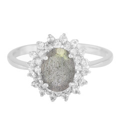 Anello in argento con Spectrolite