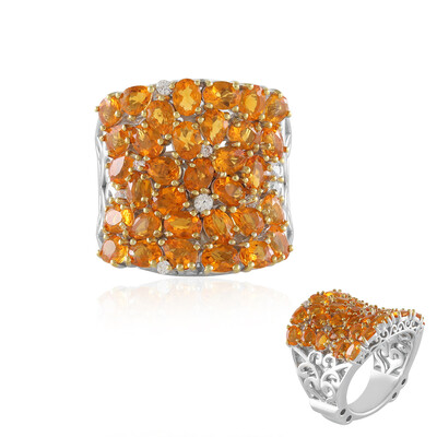 Anello in argento con Opale Ciliegia (Dallas Prince Designs)