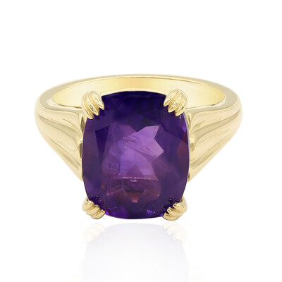 Anello in argento con Ametista Zambiana