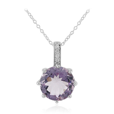 Collana in argento con Ametista Boliviana