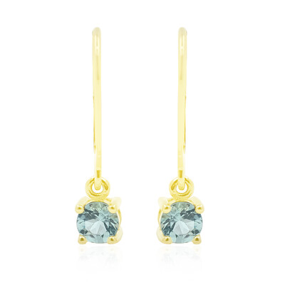 Orecchini in oro con Tormalina Paraiba Nigeriana
