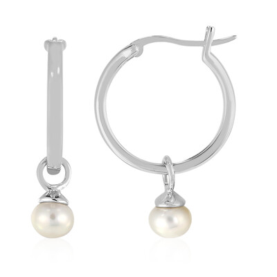 Orecchini in argento con Perla di Acqua Dolce