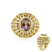 Anello in argento con Ametrina