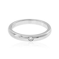 Anello in platino con Diamante Flawless (F) (LUCENT DIAMONDS)