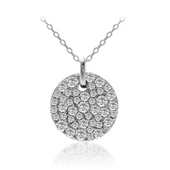 Collana in argento con Zircone