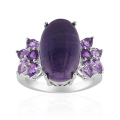 Anello in argento con Charoite