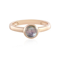 Anello in argento con Labradorite Verde Maniry (KM by Juwelo)