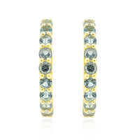Orecchini in oro con Tormalina Paraiba Nigeriana