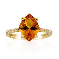 Anello in oro con Citrino (CIRARI)