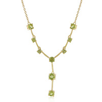 Collana in argento con Peridoto