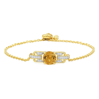 Bracciale in argento con Citrino (Remy Rotenier)