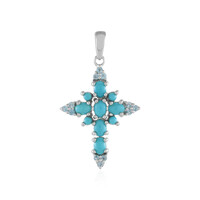 Ciondolo in argento con Turchese Sleeping Beauty