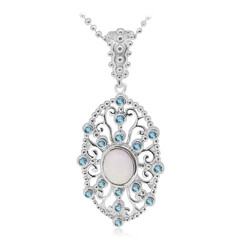 Collana in argento con Opale di Welo (Dallas Prince Designs)