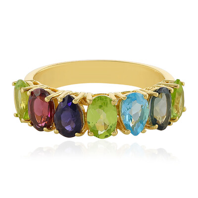 Anello in argento con Peridoto