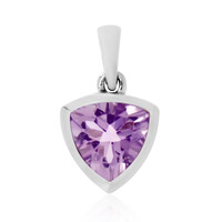 Ciondolo in argento con Ametista Rose de France