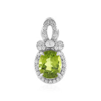 Ciondolo in argento con Peridoto