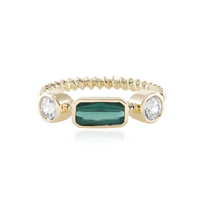 Anello in oro con Indicolite (Adela Gold)
