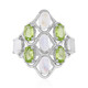 Anello in argento con Peridoto Arizona