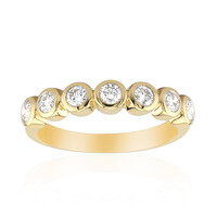 Anello in oro con Diamante VVS1 (G)