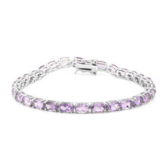 Bracciale in argento con Ametista