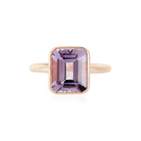Anello in argento con Ametista Rose de France