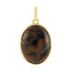 Ciondolo in argento con Pietersite Dorata