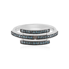 Anello in oro con Diamante Blu I2 (KM by Juwelo)