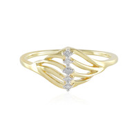 Anello in argento con Diamante I2 (I)