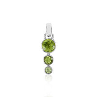 Ciondolo in argento con Peridoto