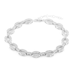 Bracciale in argento con Zircone