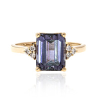 Anello in oro con Tanzanite (non riscaldata) (CIRARI)