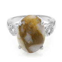 Anello in argento con Quarzo Dinosauro
