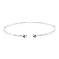 Bracciale in argento con Rodolite Rajasthan