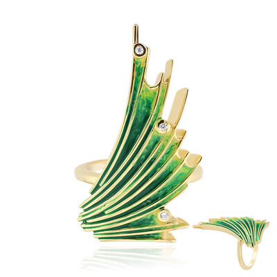 Anello in argento con Zircone (MONOSONO COLLECTION)