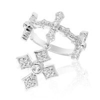 Anello in argento con Zircone (Dallas Prince Designs)
