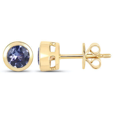 Orecchini in oro con Tanzanite