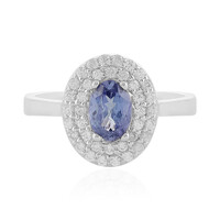 Anello in argento con Tanzanite
