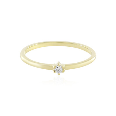 Anello in oro con Diamante SI2 (H)