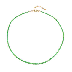 Collana in argento con Tsavorite