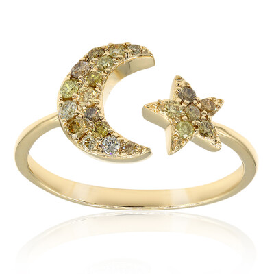 Anello in oro con Diamante Fancy SI2 (CIRARI)