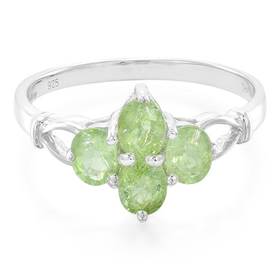 Anello in argento con Tormalina Paraíba